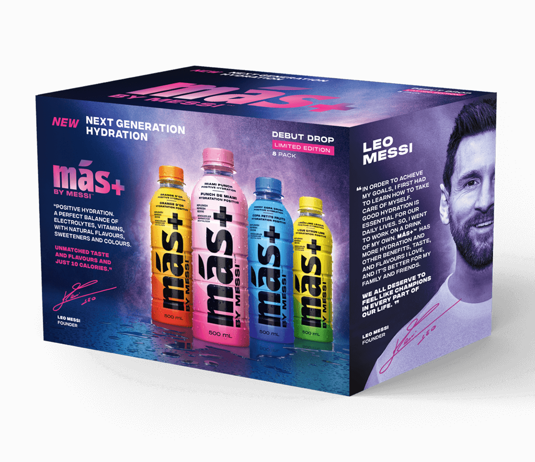 Four Sensational Flavors | Más+ by Messi
